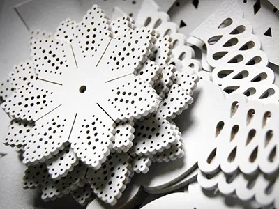 Резка кожи и текстиля