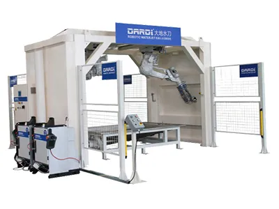 Роботизированный станок гидроабразивной резки DRW-Fix