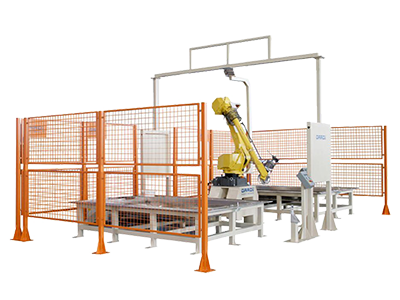 Многопостовой роботизированный станок гидроабразивной резки DRW-Multi