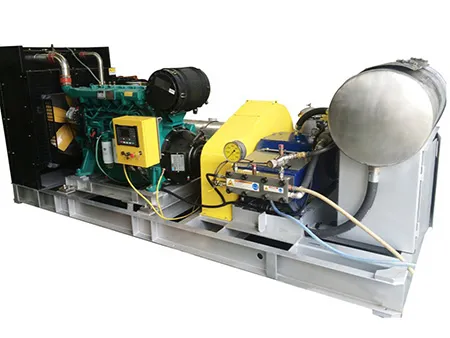 Установка гидроструйной очистки высокого давления