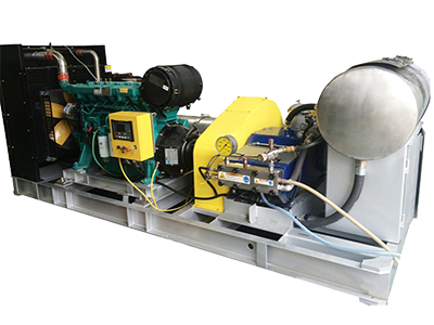 Установка гидроструйной очистки высокого давления