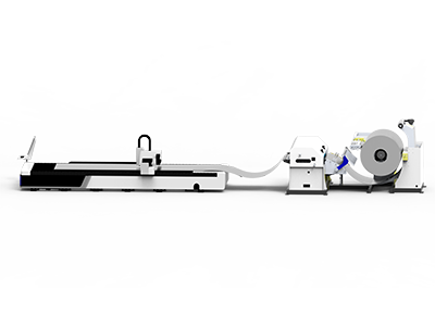 Волоконный лазерный станок для резки с размотчиком, серия BFRF